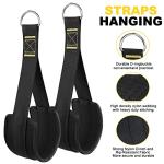 Adjustable Resistance Workout Straps with Handles