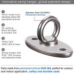 BeneLabel Wall Mount Bracket for Suspension Trainers