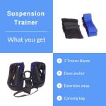 Adjustable Suspension Trainer for Full Body Workouts