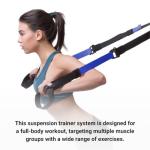 Adjustable Suspension Trainer for Full Body Workouts