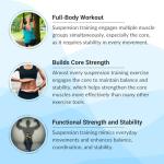 Adjustable Suspension Trainer for Full Body Workouts