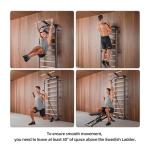 Swedish Ladder 2.0 with Pull-Up and Dip Bar