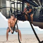 Yes4All 40ft Battle Rope - 1.5in Thick