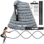 Yes4All Battle Ropes with Protective Sleeve - 30/40 Feet