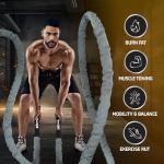 Yes4All Battle Ropes with Protective Sleeve - 30/40 Feet