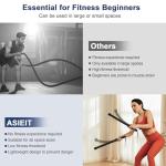 Lightweight Ropeless Battle Ropes for Home Gym
