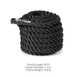 Titan Fitness 40ft Battle Rope for Workouts