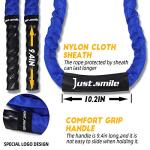 Battle Ropes Set for Home Workouts - 30ft