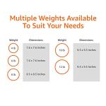 6-Pound Amazon Basics Weighted Medicine Ball