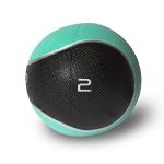 CAP Barbell 2-Pound Teal Rubber Medicine Ball