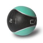 CAP Barbell 2-Pound Teal Rubber Medicine Ball