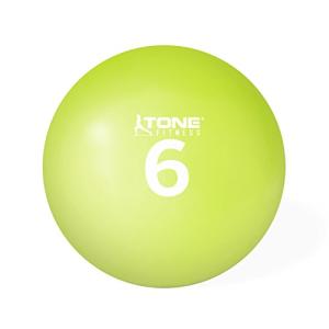 Tone Fitness 6 lb Soft Weighted Toning Ball