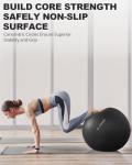 Trideer Yoga Ball for Fitness, Stability, and Therapy