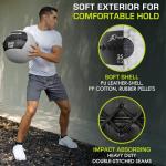 ProsourceFit 25 LB Soft Medicine Ball for Workouts