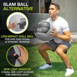 ProsourceFit 25 LB Soft Medicine Ball for Workouts