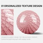 10 lbs Weighted Medicine Slam Ball - Dynamic Pink