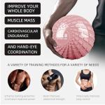 10 lbs Weighted Medicine Slam Ball - Dynamic Pink