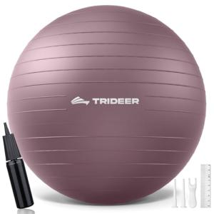 Trideer Anti-Burst Yoga Ball for Exercise & Support