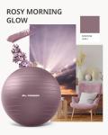 Trideer Anti-Burst Yoga Ball for Exercise & Support