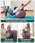 Trideer Anti-Burst Yoga Ball for Exercise & Support