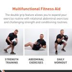 Body Sport 8 lb Double Grip Medicine Ball