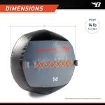 Bionic Body Soft Weighted Medicine Ball for Workouts
