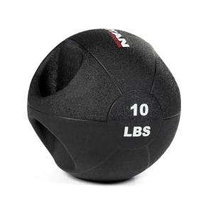 Titan Fitness 10 LB Dual Grip Medicine Ball