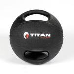 Titan Fitness 10 LB Dual Grip Medicine Ball
