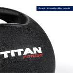 Titan Fitness 10 LB Dual Grip Medicine Ball