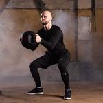 ZELUS Dual Grip Medicine Ball 10/20 lbs