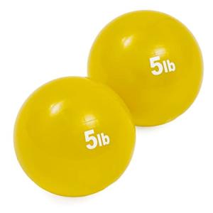 Trademark Innovations 5lb Weighted Toning Balls - Set of 2