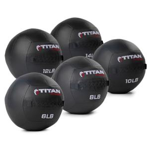 Titan Fitness 6-14 LB Soft Shell Medicine Balls