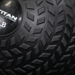 Titan Fitness 60 LB Rubber Slam Ball 11.5in