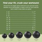 Retrospec Weighted Medicine Ball - Multiple Weights Available