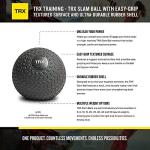 TRX Weighted Slam Ball for Full Body Workouts