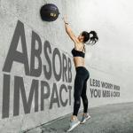 Yes4All 12 LB Soft Wall Ball for Workouts