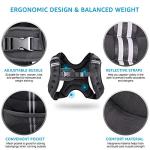 Henkelion Adjustable Weighted Vest for Training