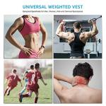 Henkelion Adjustable Weighted Vest for Training