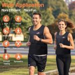 Wolliwa Adjustable Weighted Vest for Fitness Training