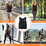 Wolliwa Adjustable Weighted Vest for Fitness Training