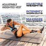 Aduro Sport Adjustable Weighted Vest, 4lbs-10lbs