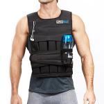 RUNmax Pro Weighted Vest with Shoulder Pads 60lbs