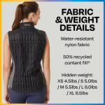 PYVOT Women's Weighted Vest for Fitness and Relaxation
