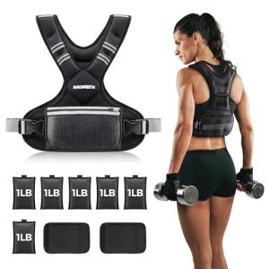 Adjustable Weighted Vest for Home Workouts