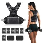 Adjustable Weighted Vest for Home Workouts