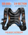 Renoj Adjustable Weighted Vest for Workouts and Running