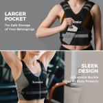 Koemier Adjustable Weighted Vest for Strength Training