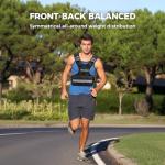 Koemier Adjustable Weighted Vest for Strength Training