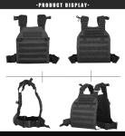 Miramrax Adjustable Weighted Vest for Training
