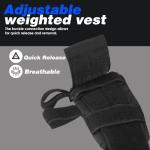 Miramrax Adjustable Weighted Vest for Training
